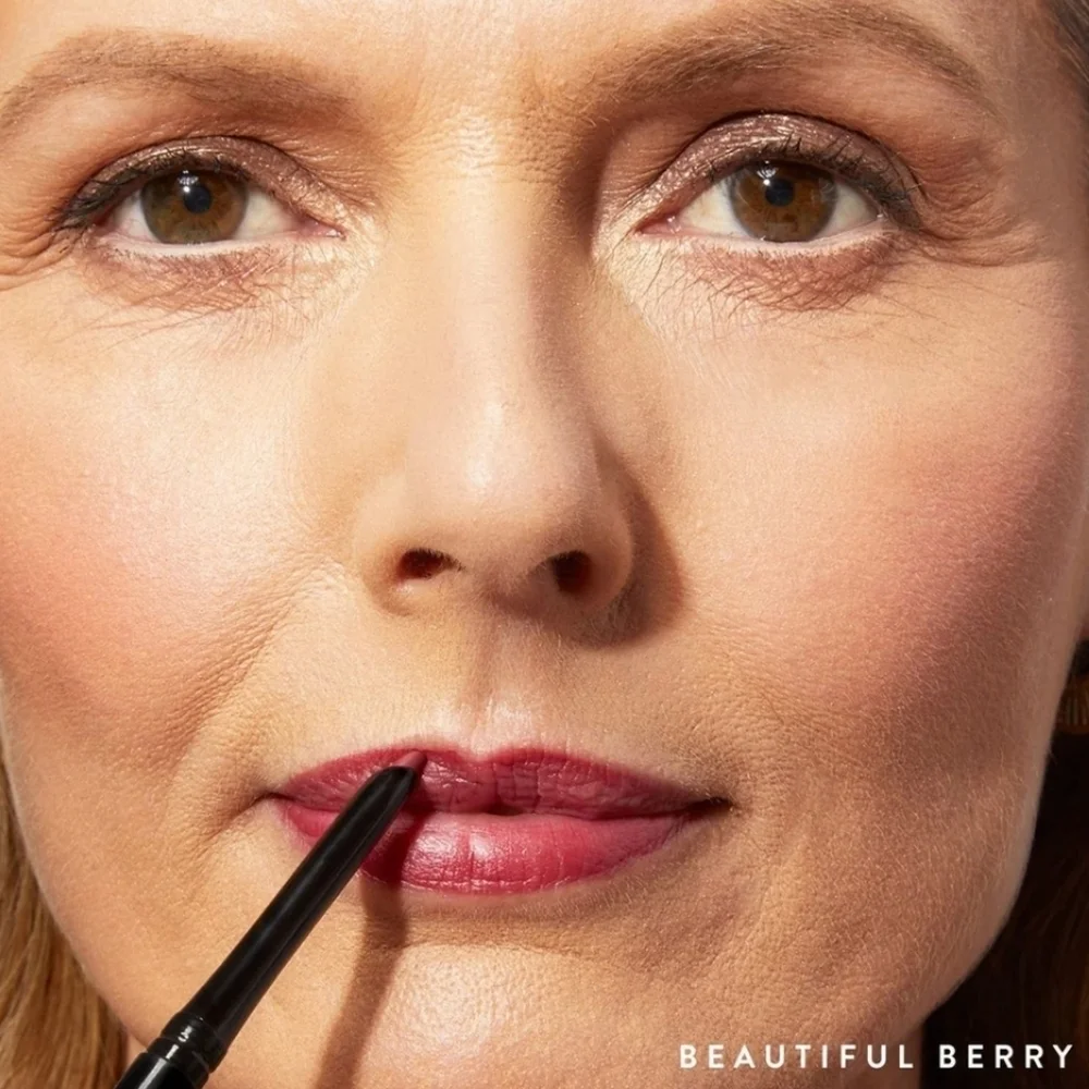 Laura Geller Modern Classic Waterproof Lip Liner Beautiful Berry (Wine), NIB - Picture 3 of 9